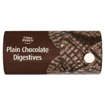 Plain Chocolate Digestives Image