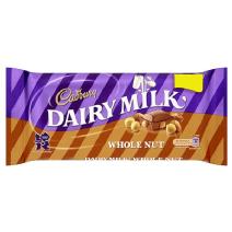 Cadbury Dairy Milk Whole Nut 140g Image